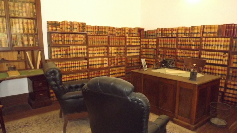 Lawyers' office at Tombstone Courthouse Museum, Tombstone, AZ -collection of the author