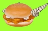 It's a flying fillet of fish.