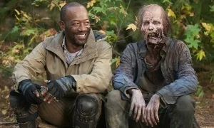 But I said, "I only eat organic certified cheese."Morgan Jones (Lennie James) - The Walking Dead - Season 5 &nbsp;- Photo Credit: AMC/Facebook