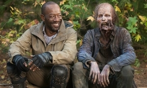 But I said, "I only eat organic certified cheese." Morgan Jones (Lennie James) - The Walking Dead - Season 5 - Photo Credit: AMC/Facebook