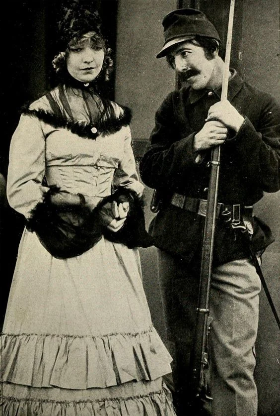 Lillian Gish in a still from The Birth of a Nation
