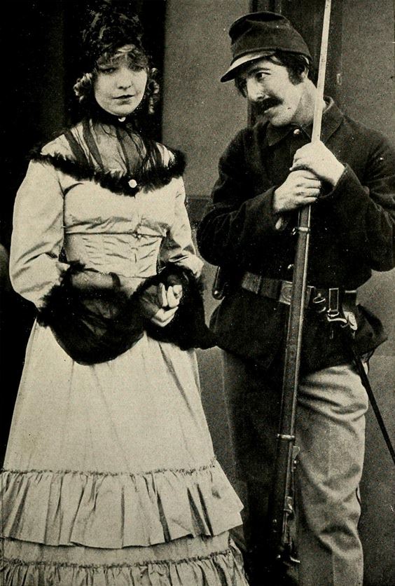 Lillian Gish in a still from The Birth of a Nation