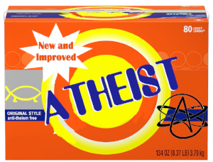 New and Improved Atheist - copyright free