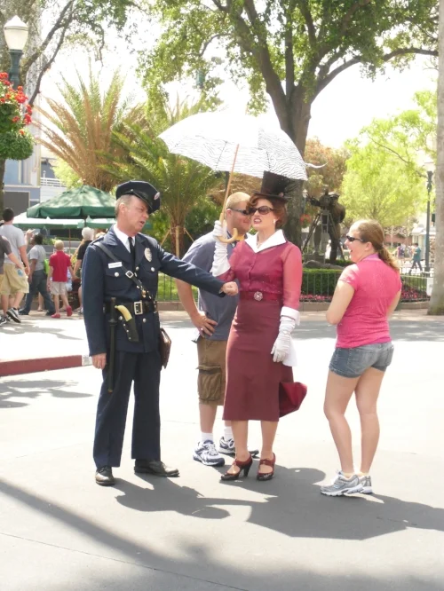 Actors in Disney's Hollywood Studios, 2001