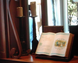 Beauty and the Beast display, Epcot, FL - author's collection