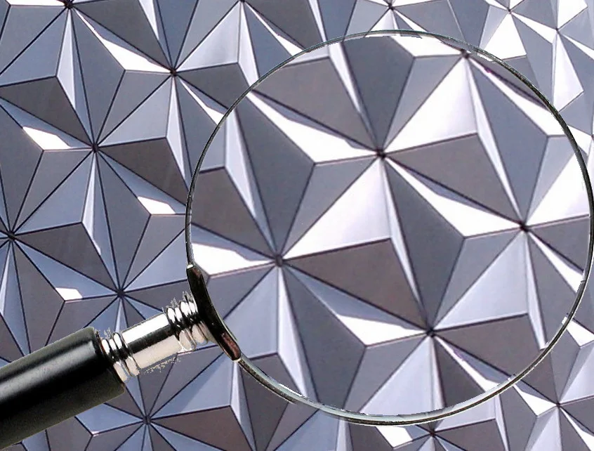 What are these made of? Read Three Shots Fired from Cinderella Castle to find out. Or just ask your tour guide!