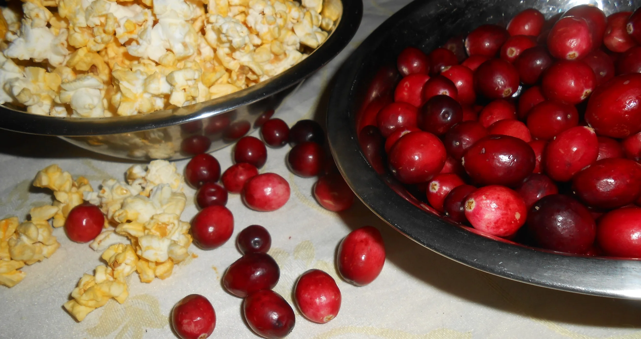 Cranberries, while traditional and perfectly safe, are not a super food. Still, they're pretty.