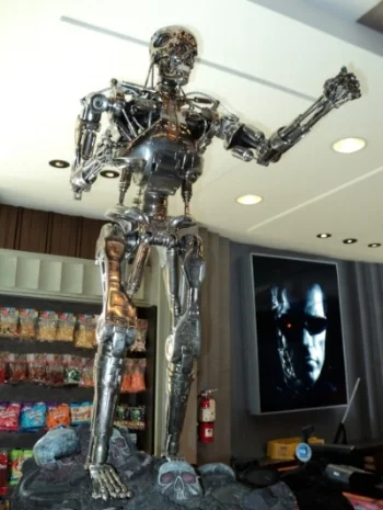 Terminator statue at Universal Studios, Florida