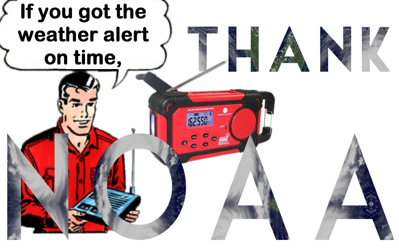 Thank NOAA