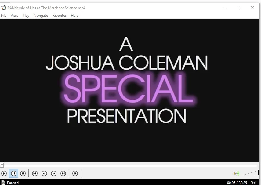 special presentation screenshot