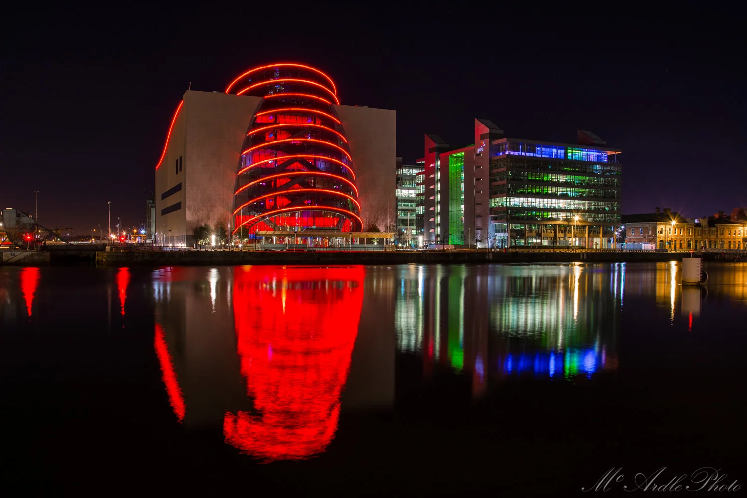 Convention Centre and PwC Building Reflections, Dublin City
