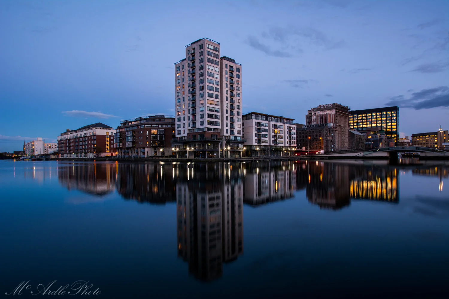 Building Reflections, Grand Canal Dock, Dublin City