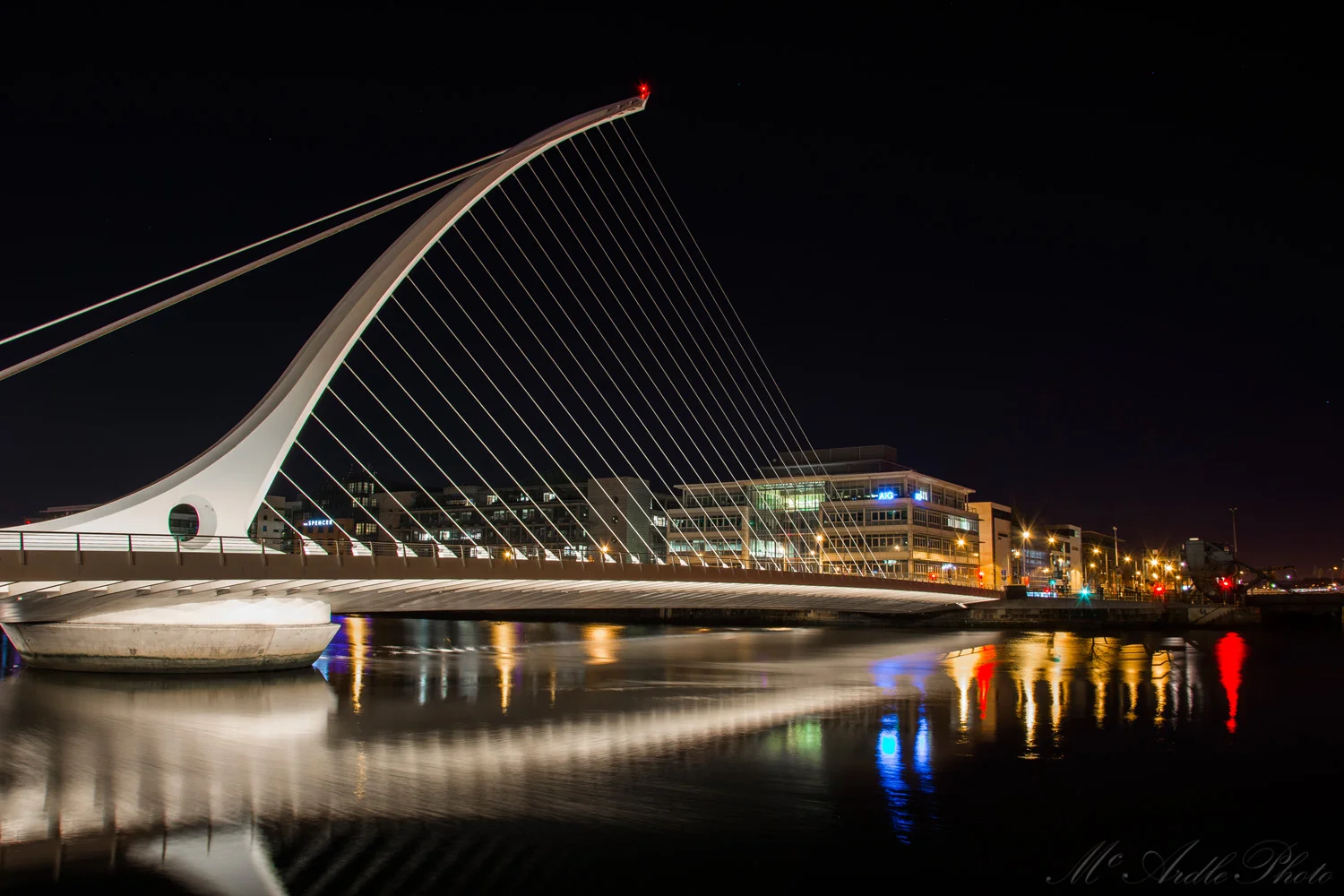 The Samuel Beckett Bridge, Dublin City
