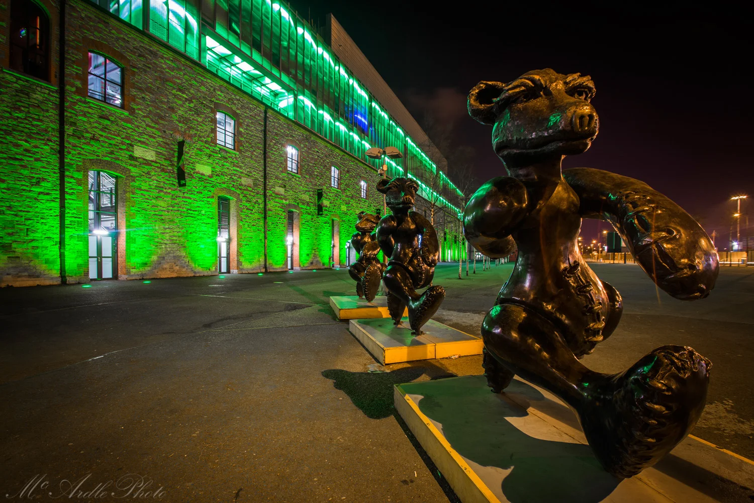 The Three Arena Bears, Dublin City