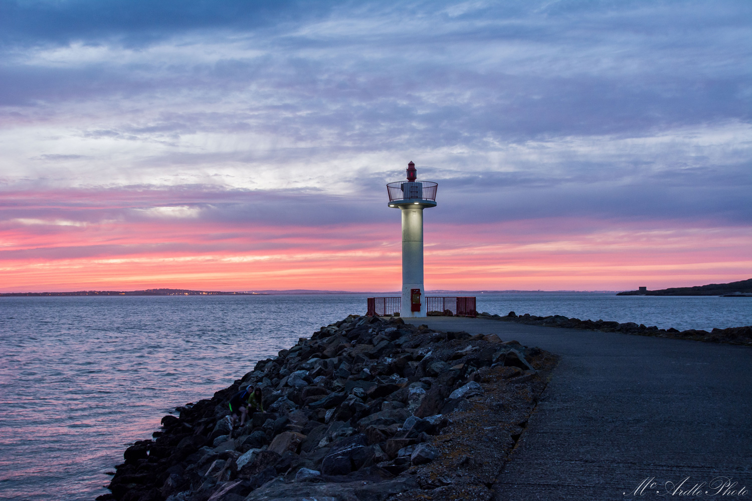 Sunset at Howth Harbour, Co. Dublin