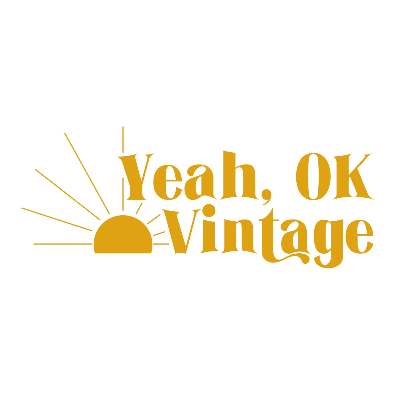 Yeah, OK Vintage Logo