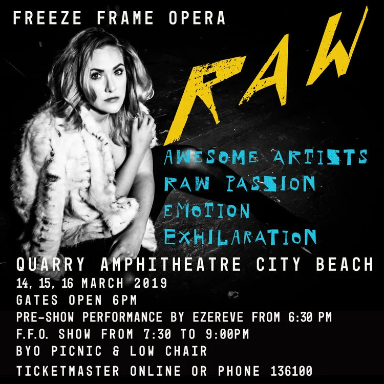 Freeze Frame Opera: Raw at the Quarry