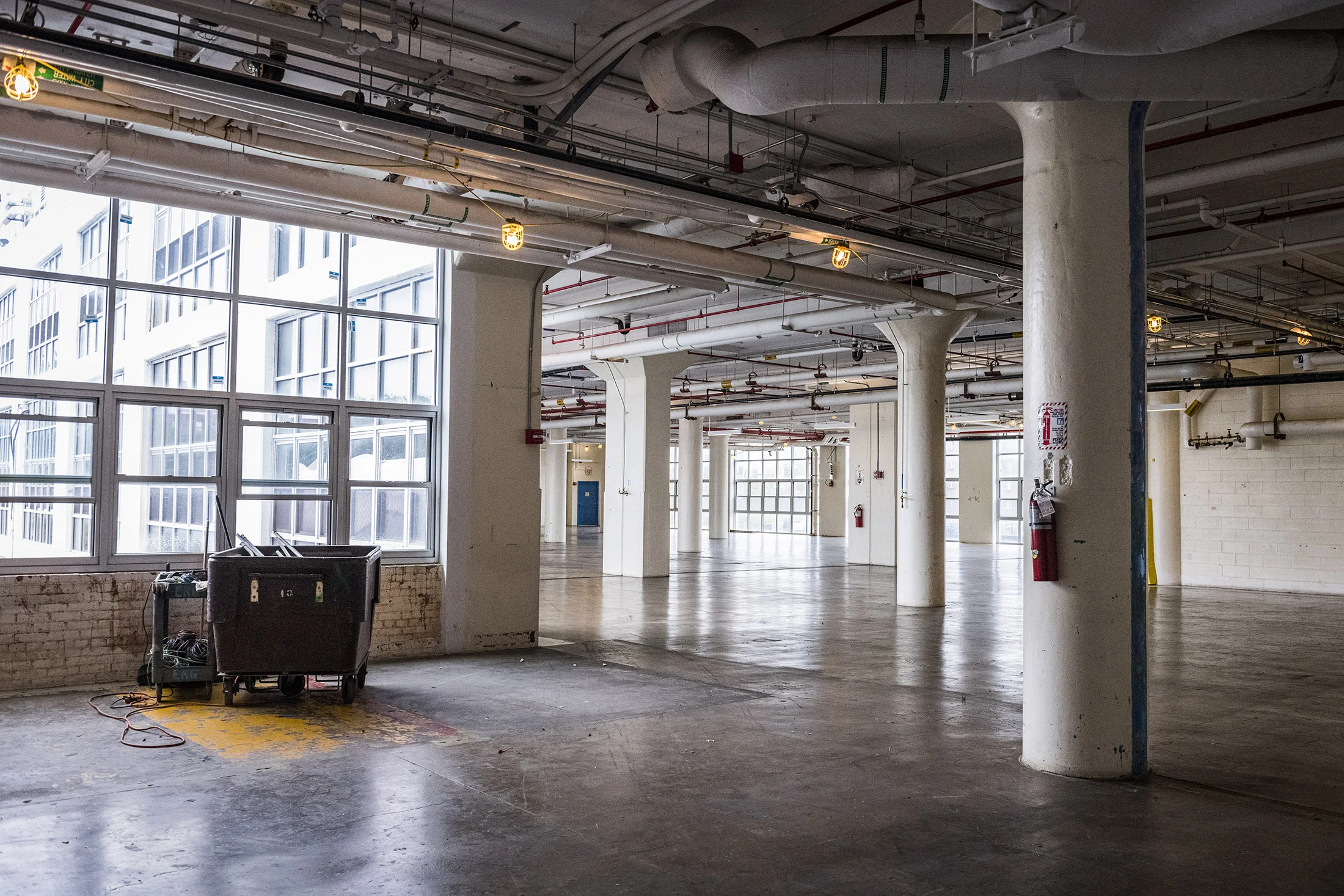 Im Pfizer Building gibt es noch viel Platz für Startups