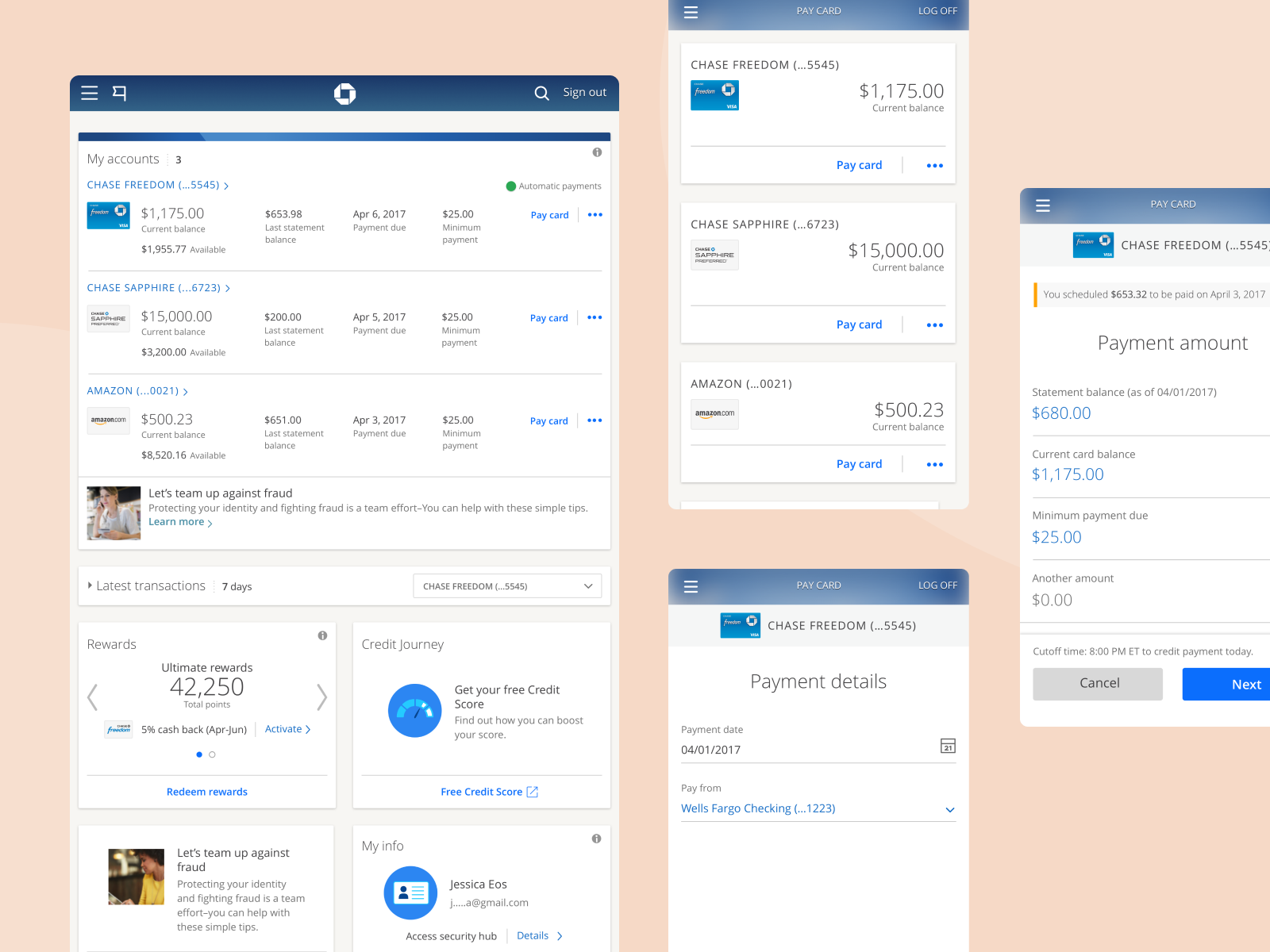 Chase Credit Card Payments Nemomakes Creative
