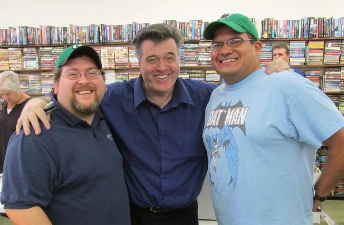 Left to Right: Bryan, Neal Adams, Fred