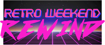 Retro Weekend Rewind Logo