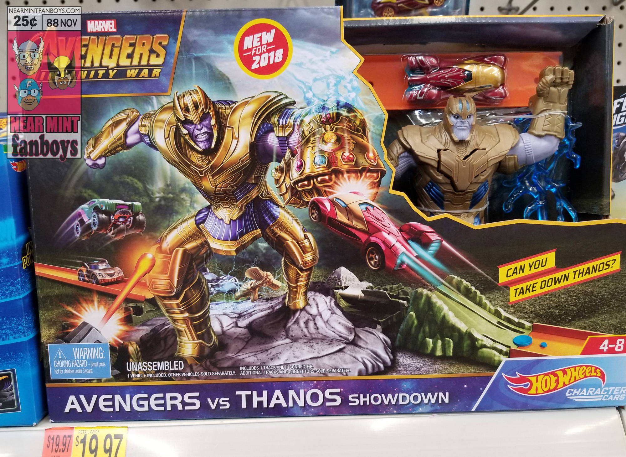 Hot Wheels Avengers VS Thanos Showdown Infinity War 2018 & Black Panther for sale online 