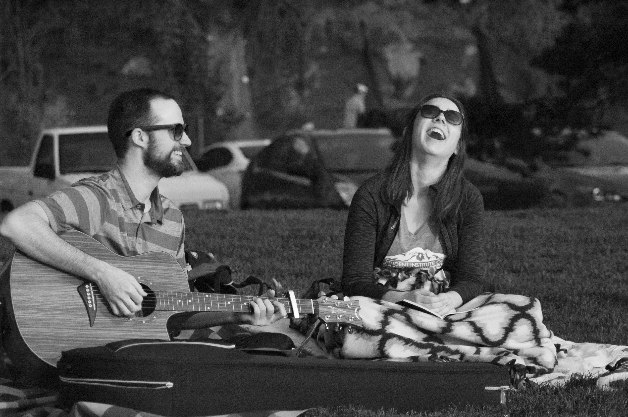 Couple at Boulevard park