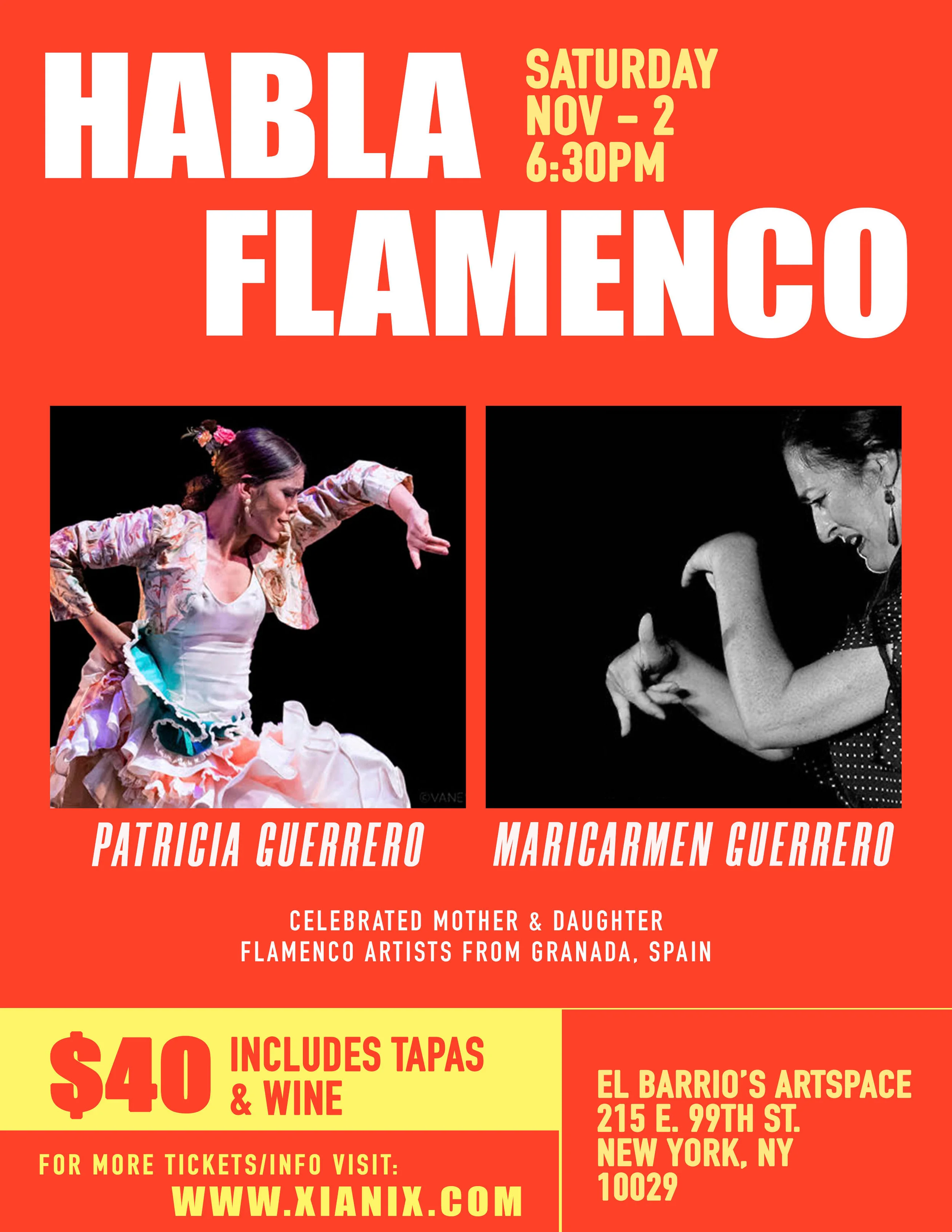 Habla Flamenco with Patricia &amp; MariCarmen Guerrero
