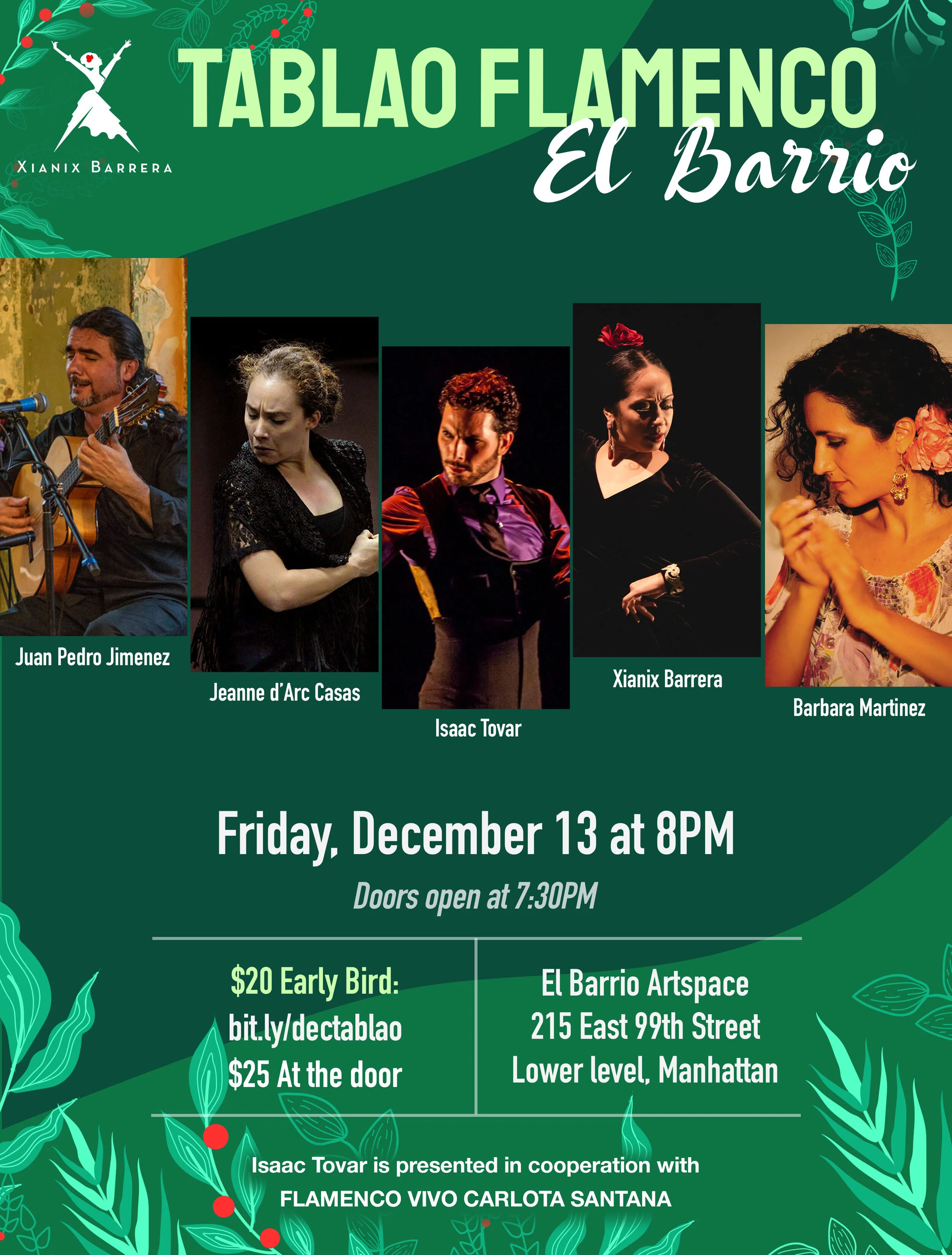 Holiday Edition of Tablao Flamenco El Barrio