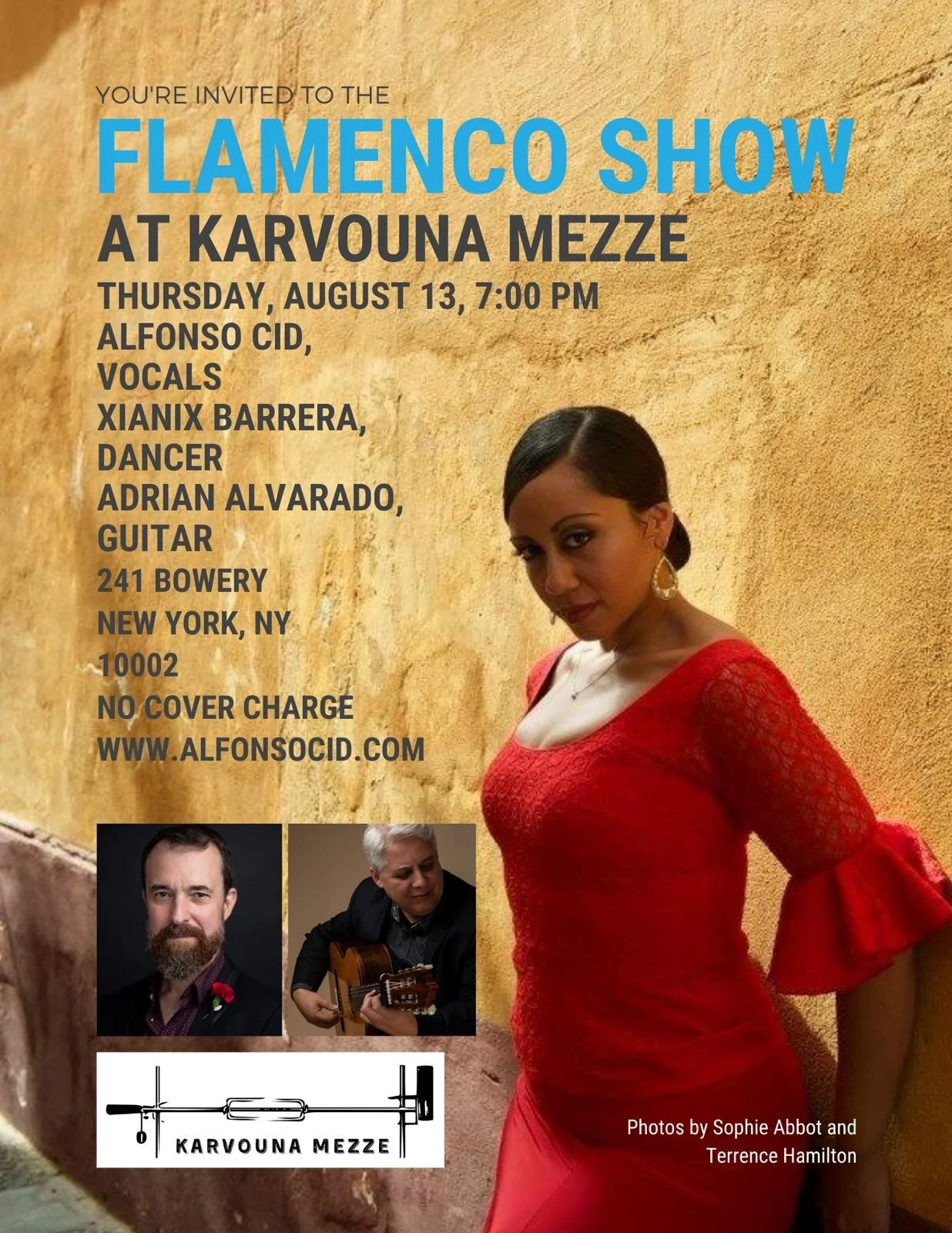 Weekly Flamenco at Karvouna Mezze