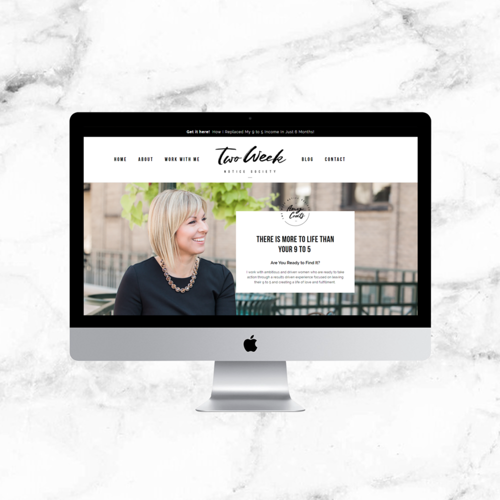 Two Week Notice Society website.&nbsp;