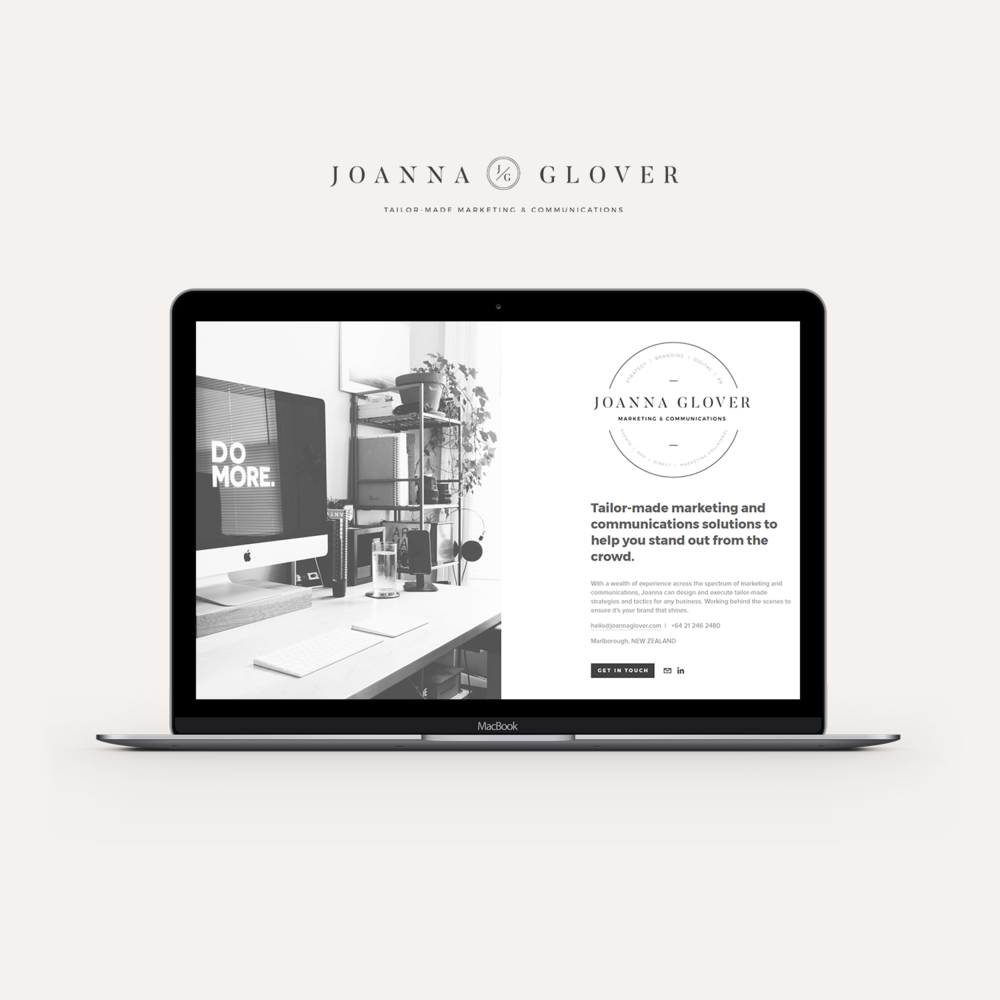 Joanna Glover website.&nbsp;