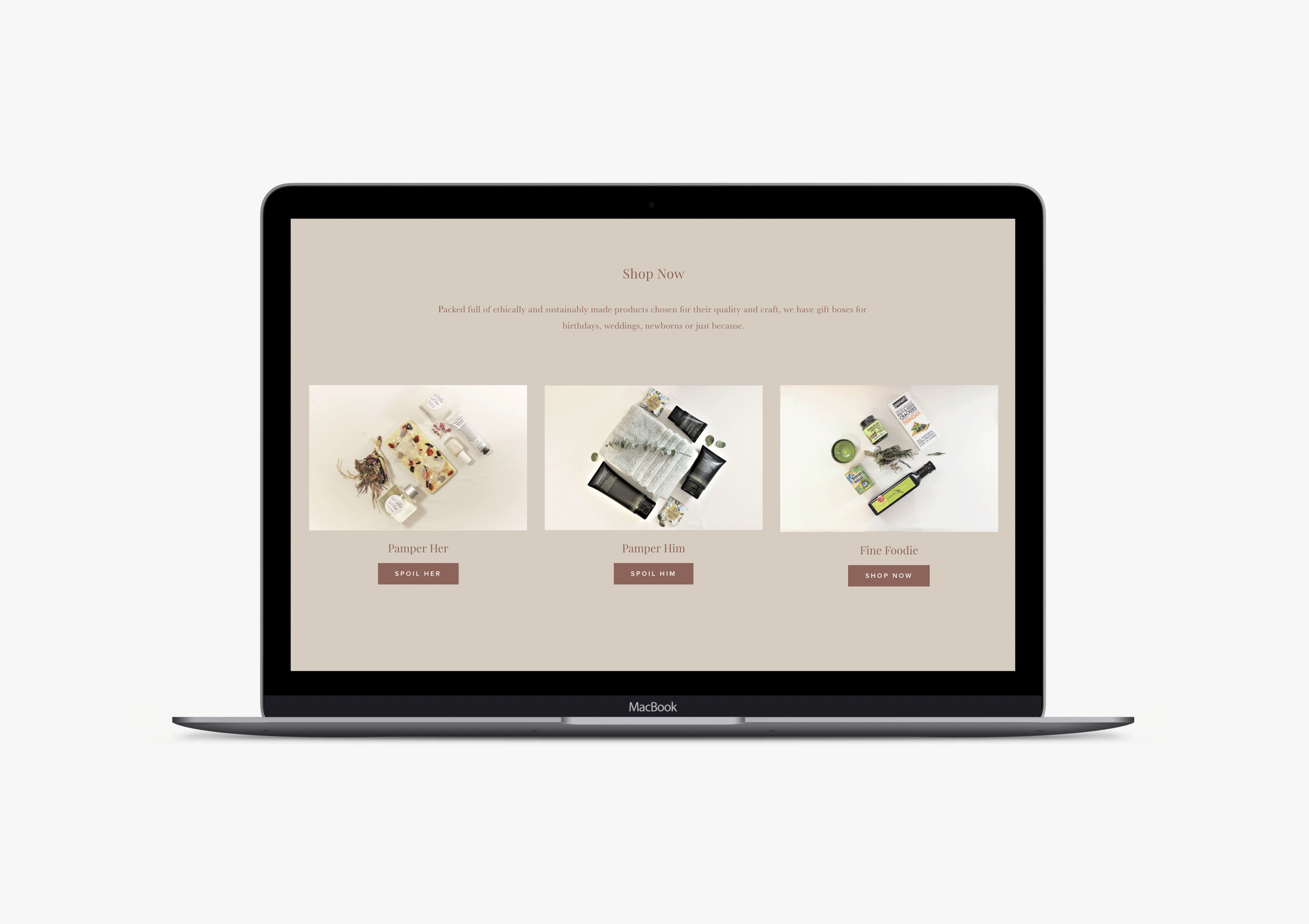 D’luxe Gifting website - January Made Design