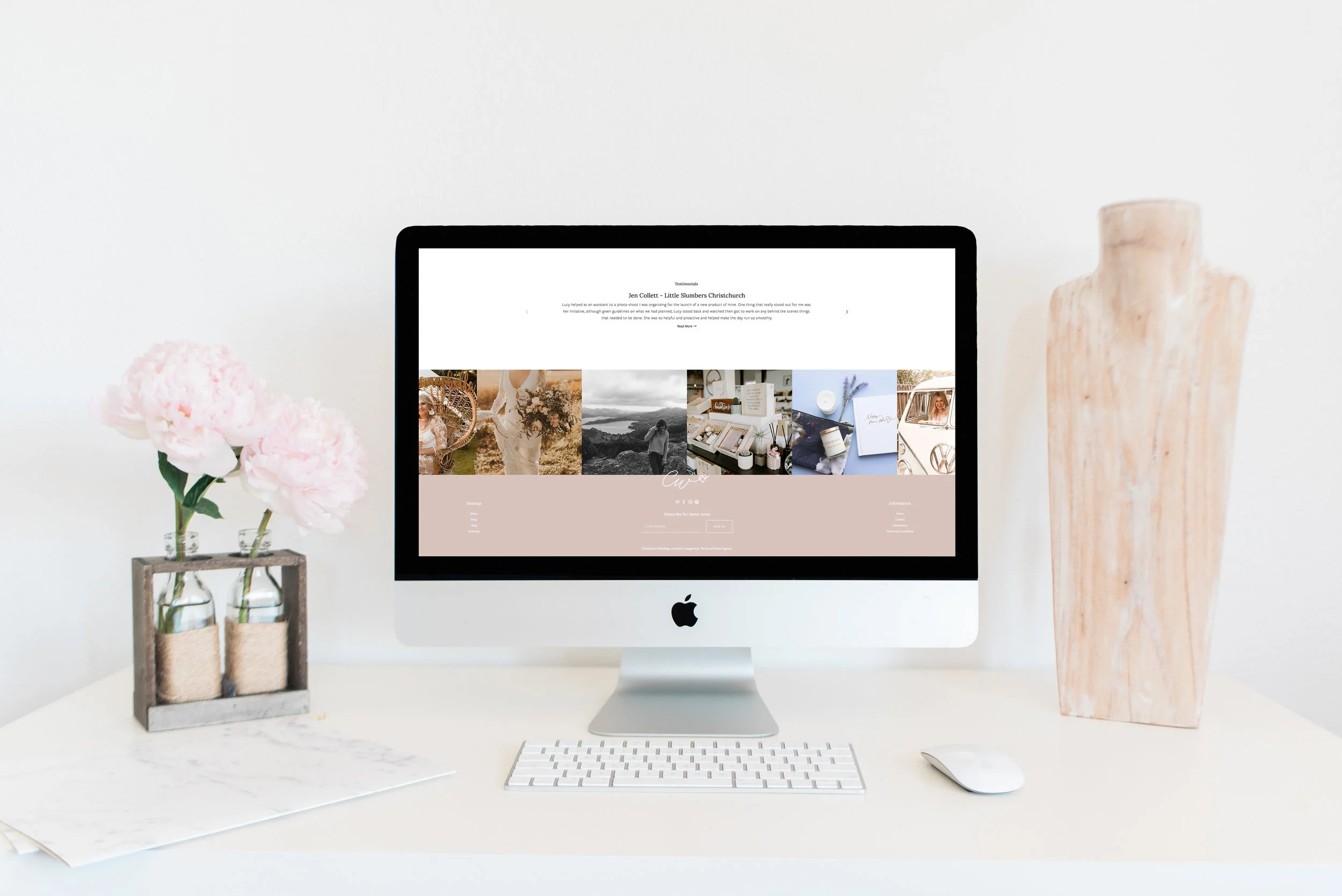 Christchurch Weddings - by January Made Design