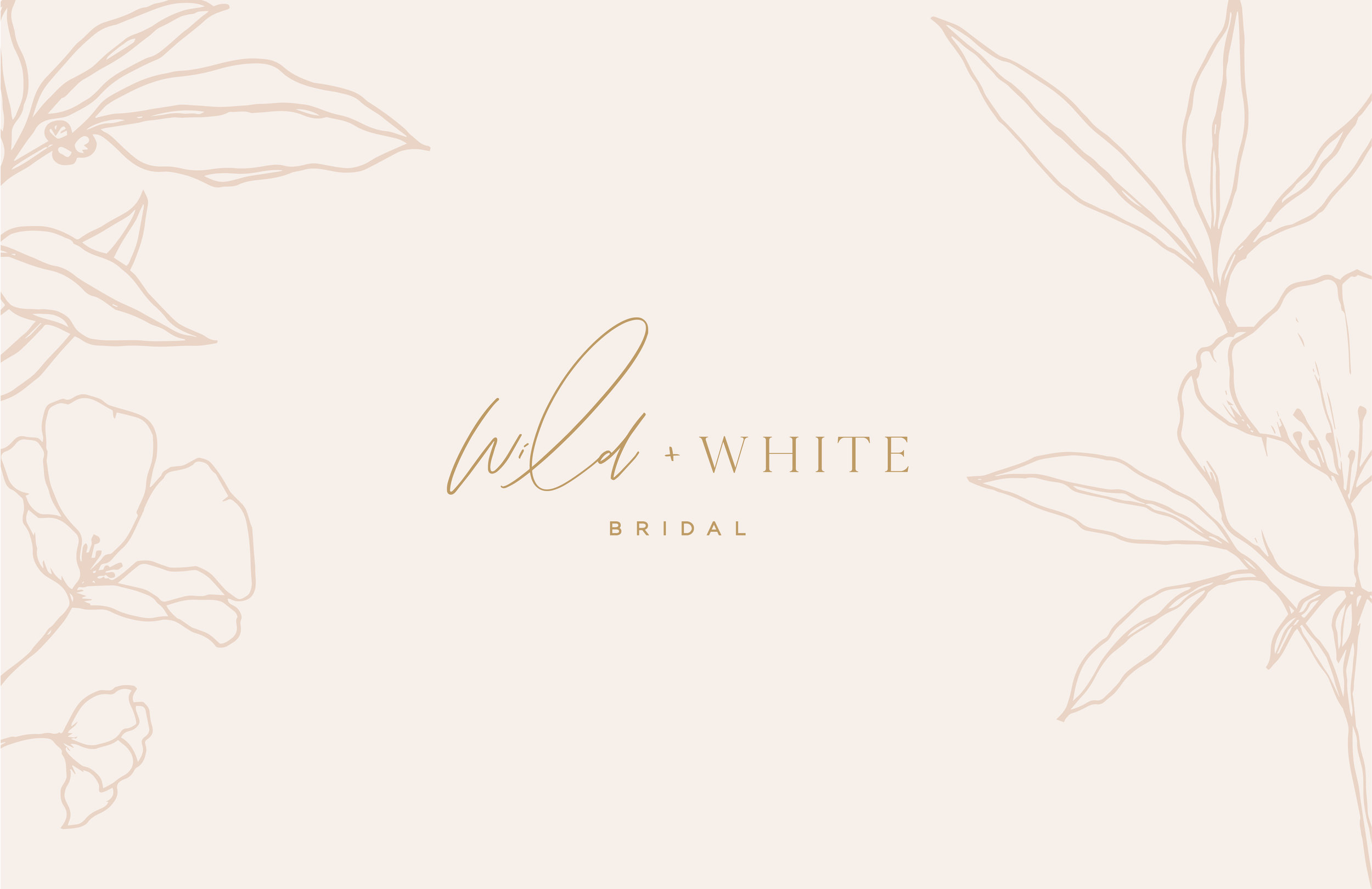 Wild and White logo - by January Made Design