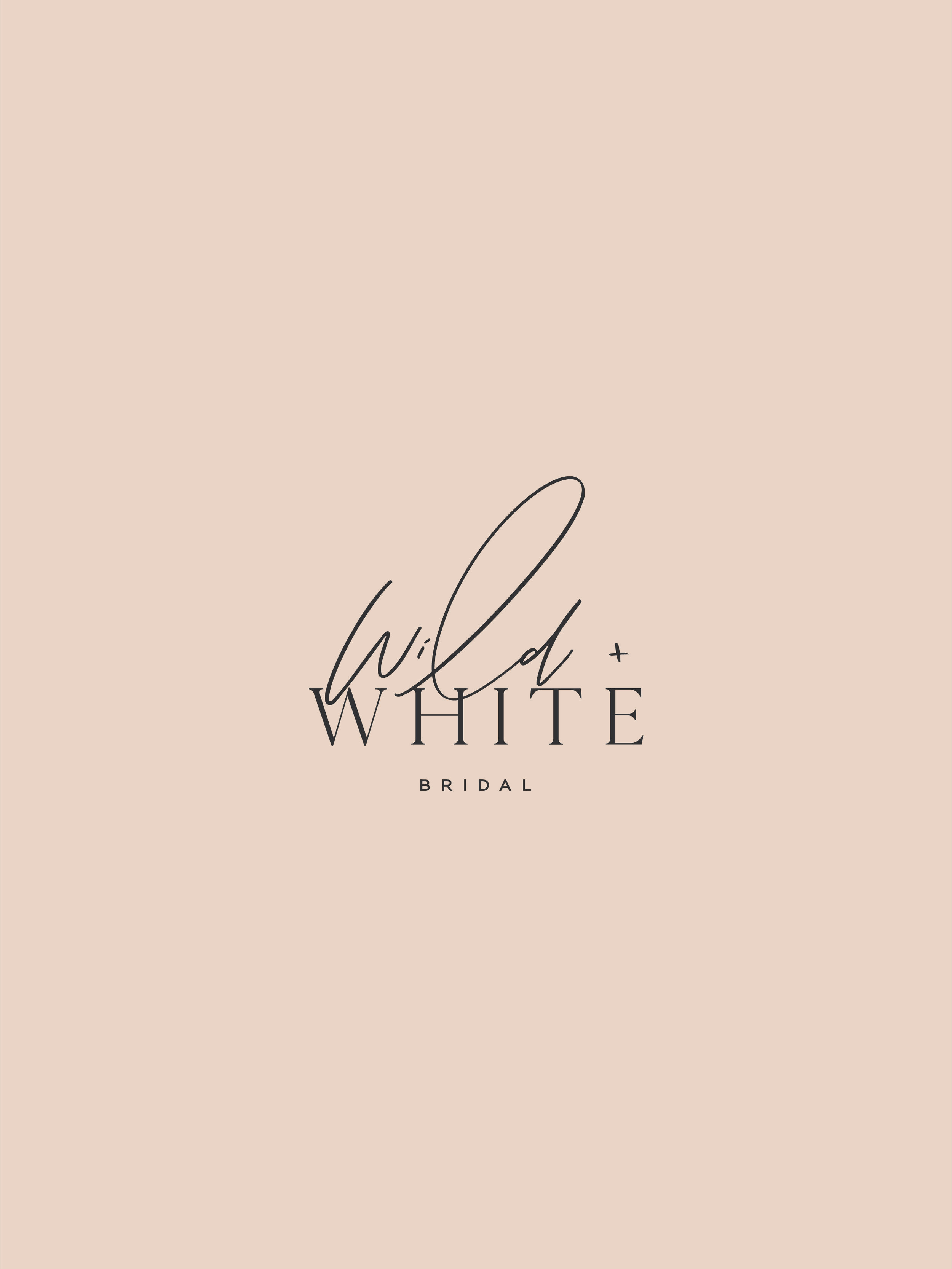 Wild and White Bridal alternate - by January Made Design
