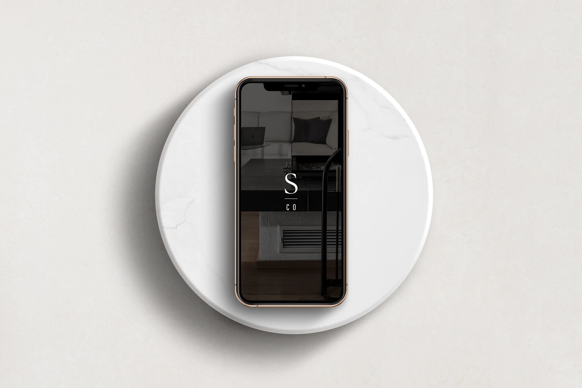 Stone + Co brand mark - by January Made Design