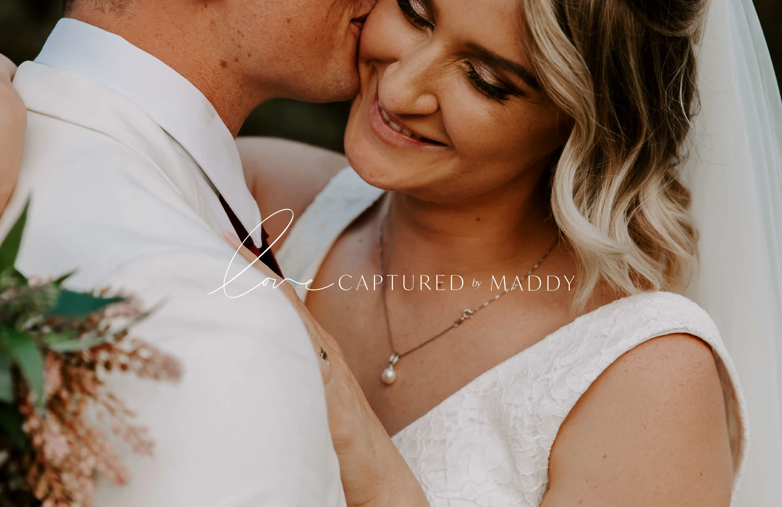 Love Captured by Maddy logo over image - by January Made Design