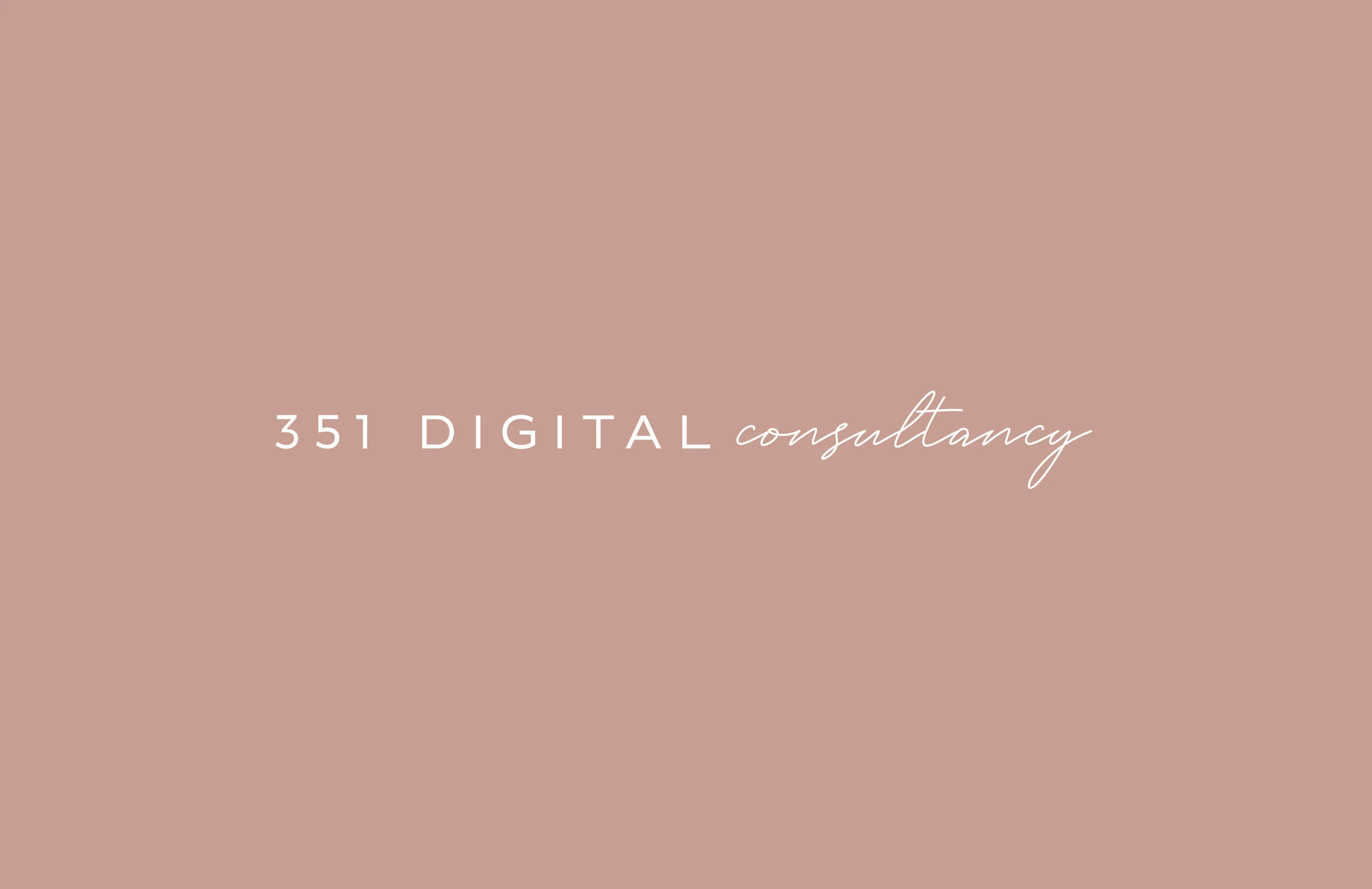 351 Digital Consultancy logo - by January Made Design
