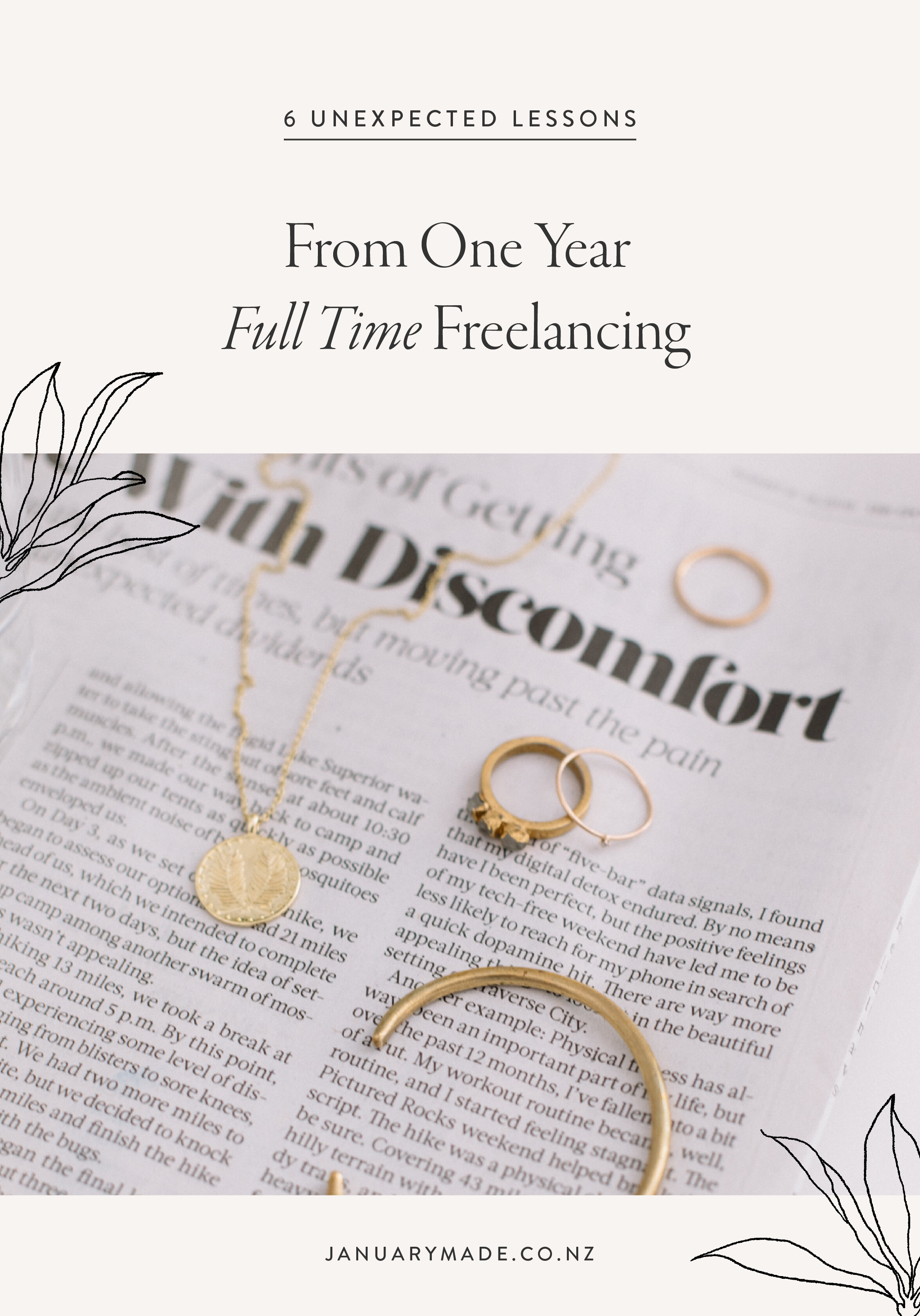 10 Unexpected Lessons From One Year Full Time Freelancing
