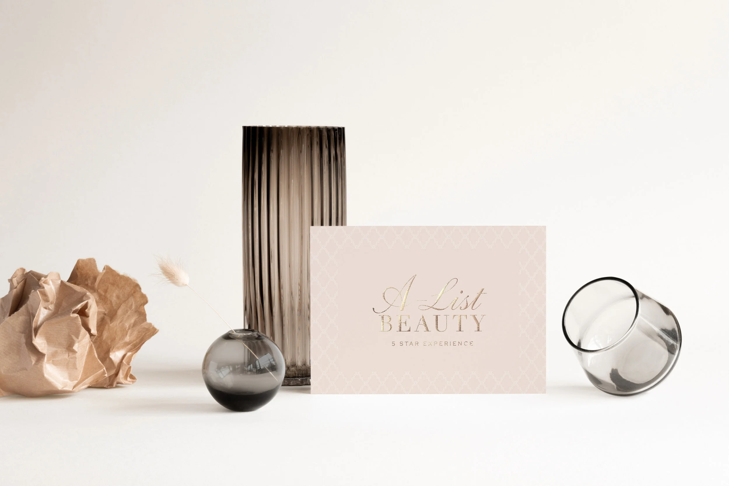 A-List Beauty Therapy mockup - by January Made Design