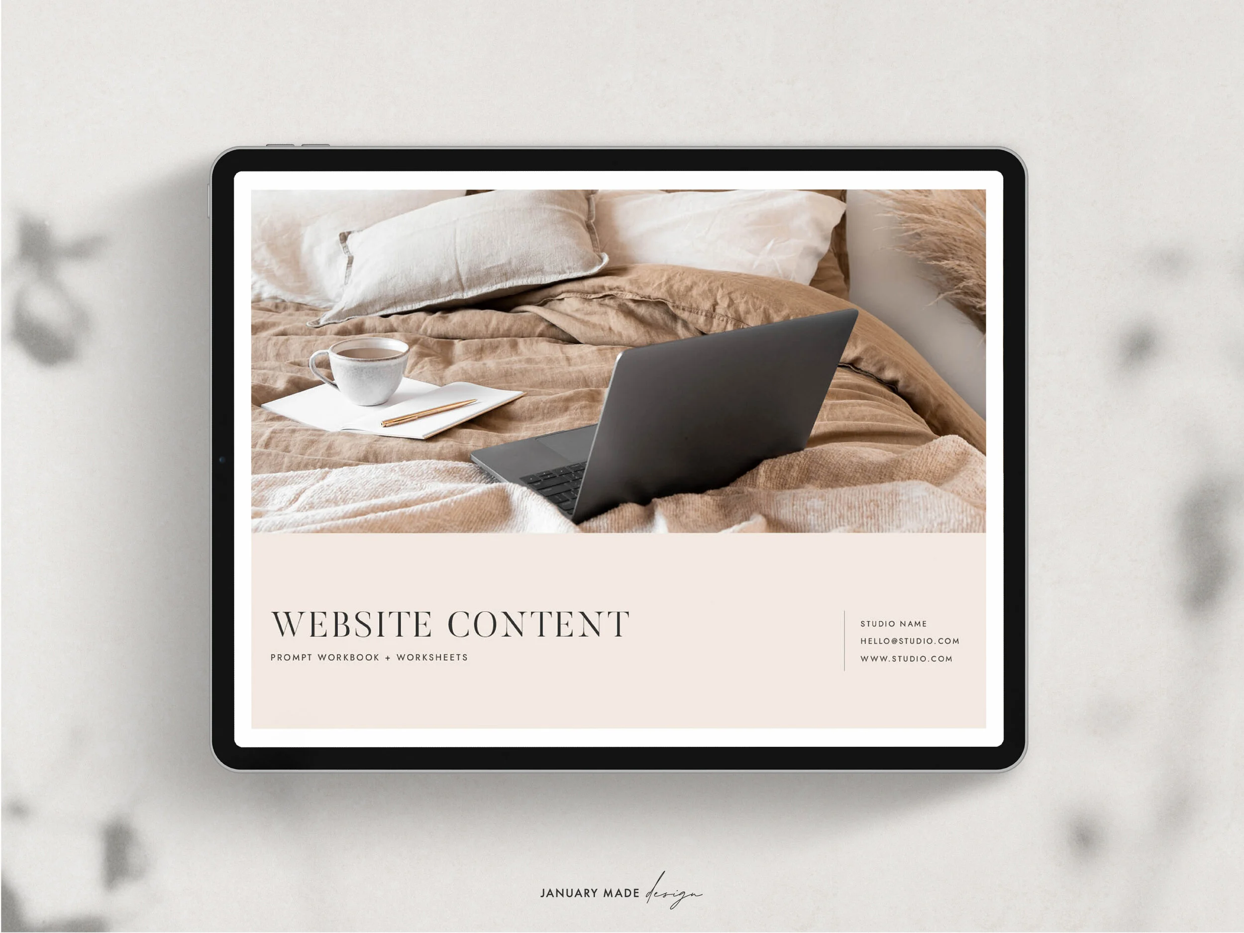 Introducing: The Website Content Prompt Workbook (Indesign version!)