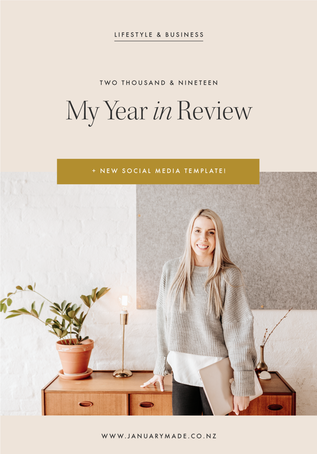 A Year In Review My First Canva Templates January Made Design Websites Branding