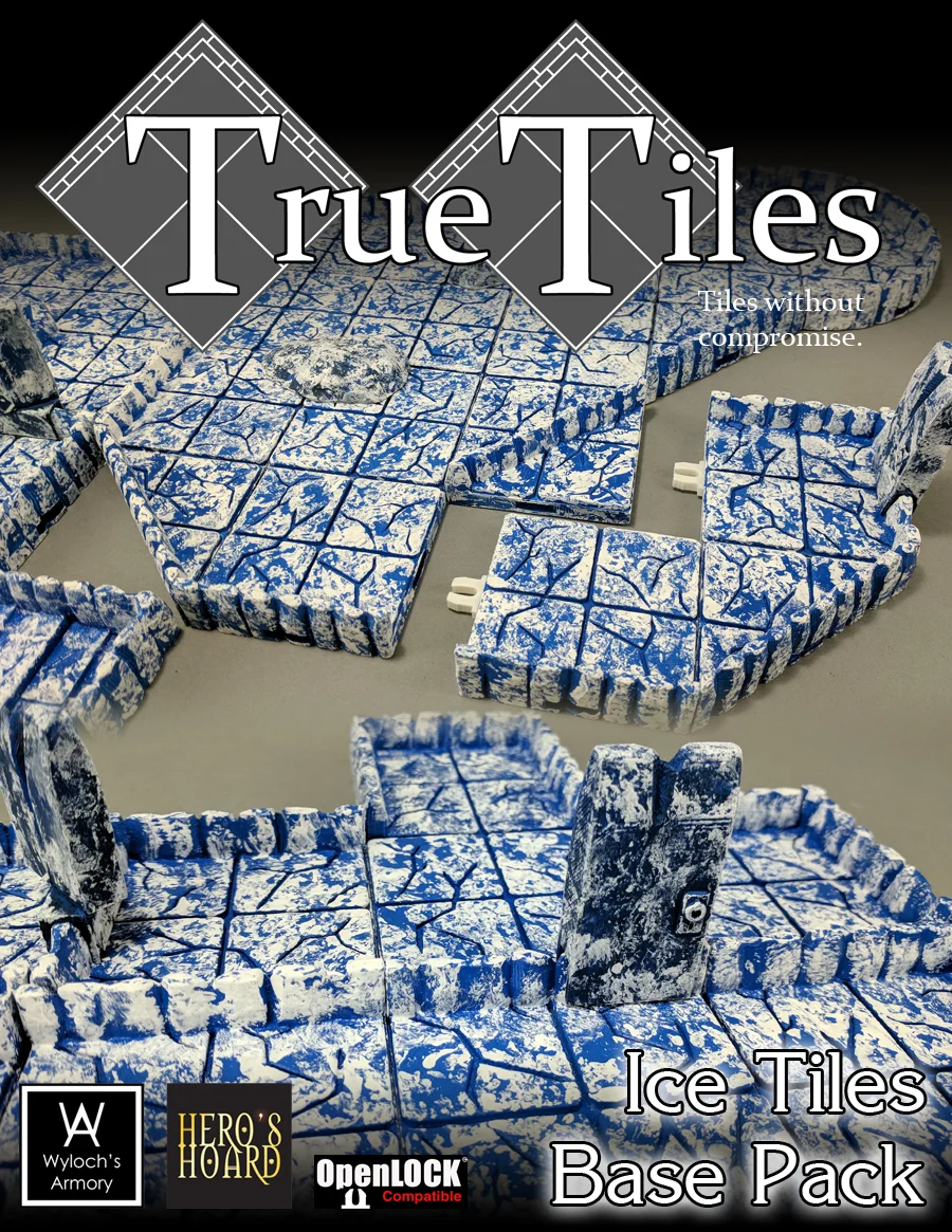 TrueTiles Ice Tiles Base Set — Hero's Hoard