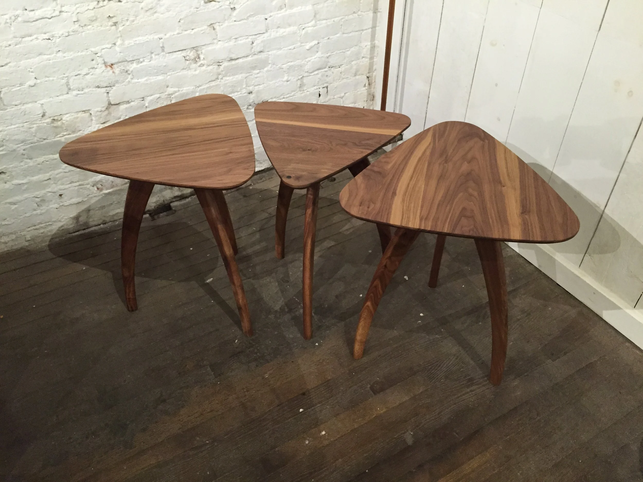 Walnut Side Tables