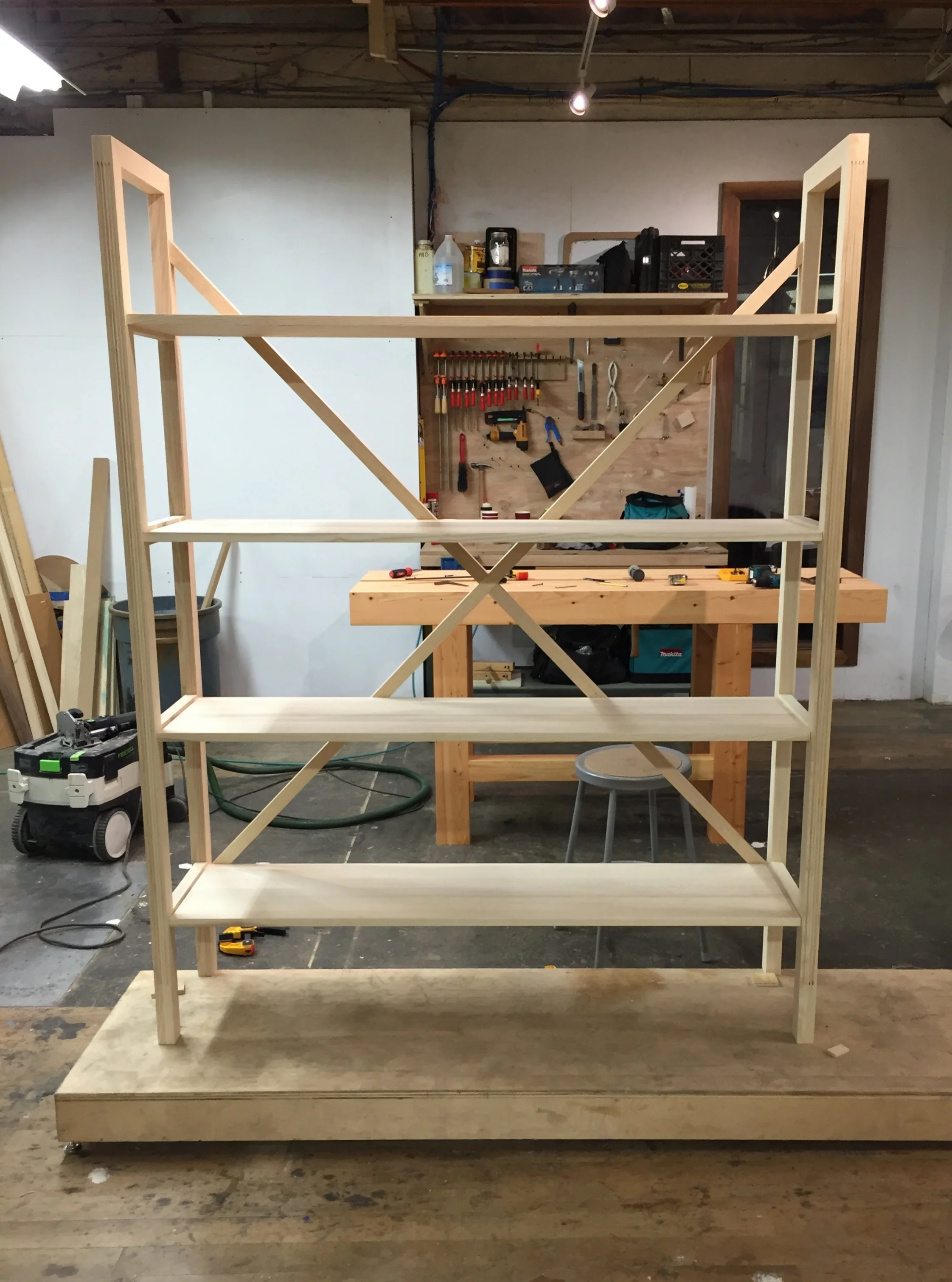 Beach Cottage Bookshelf