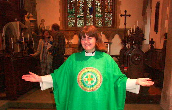 The Rector, Canon Christine Dale