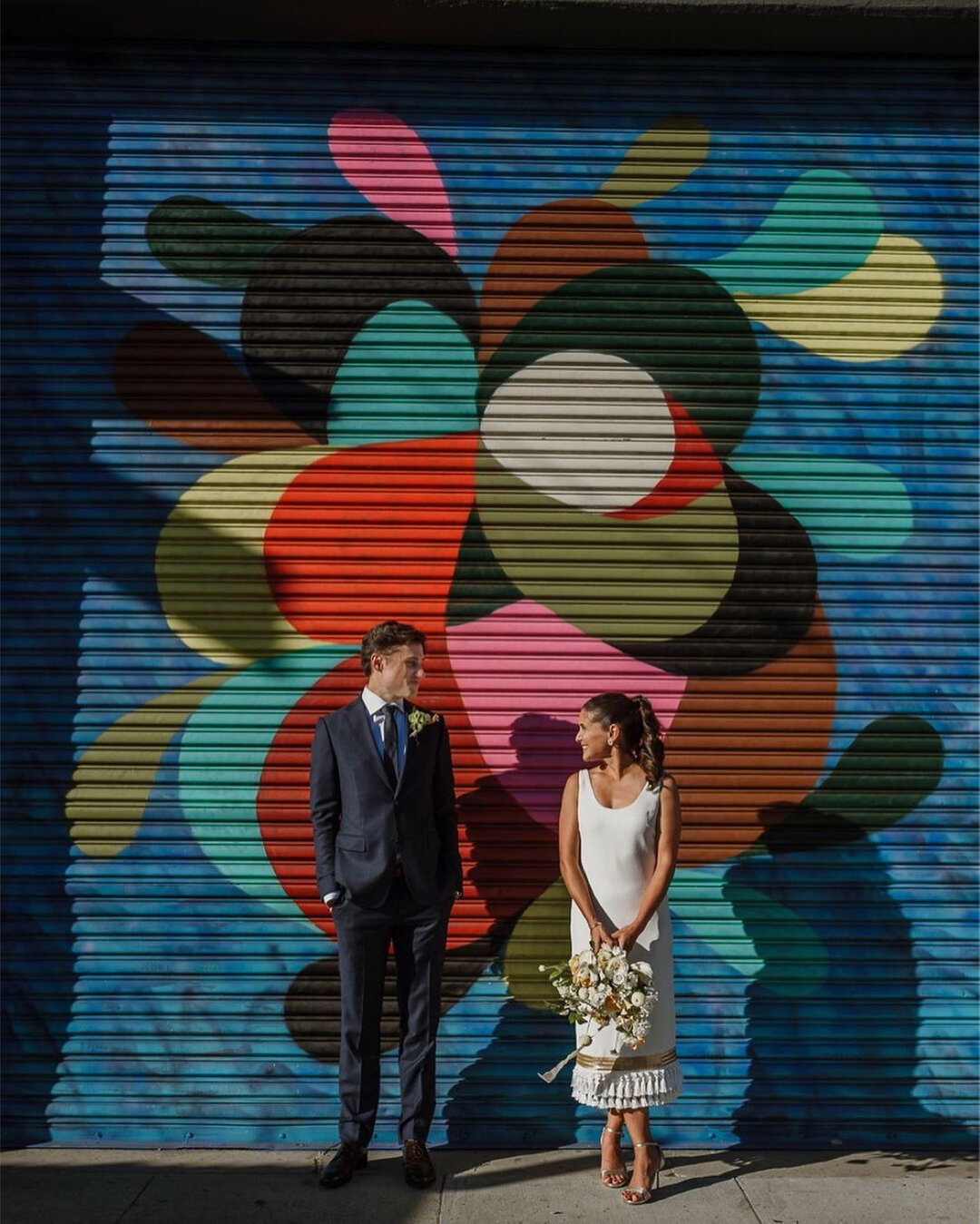 A splash of color for you this fine Wednesday morning! One of my favorite things about the Bay Area is all the street art, anyone else???⠀⠀⠀⠀⠀⠀⠀⠀⠀
 ❤️💚💙💛⠀⠀⠀⠀⠀⠀⠀⠀⠀
⠀⠀⠀⠀⠀⠀⠀⠀⠀
Photo: @vivianchenweddings &amp; @erinpradophoto⠀⠀⠀⠀⠀⠀⠀⠀⠀
Planner: @theyso