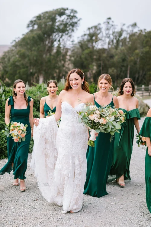 Emerald Green Winter Wedding — Dreamcatcher Artistry