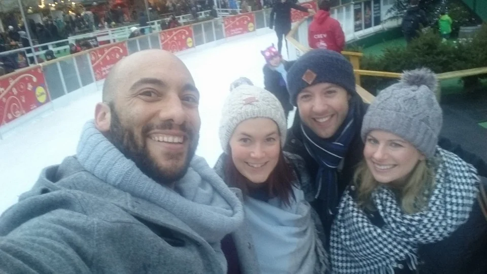 Following the proposal we had a super Christmassy day celebrating with our friends at the Christmas Markets in Edinburgh